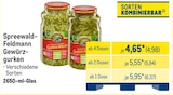 Gewürzgurken im Angebot bei METRO in Köln Gewürzgurken Angebote von Spreewald-Feldmann bei METRO Köln für 4,98 €