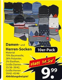 Damen- und Herren-Socken bei famila Nordost in Bremen Damen- und Herren-Socken im Angebot bei famila Nordost Bremen für 9,99 €