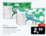 Toilettenpapier im Angebot bei Konsum in Dresden Toilettenpapier Angebote von Regina bei Konsum Dresden für 2,99 €