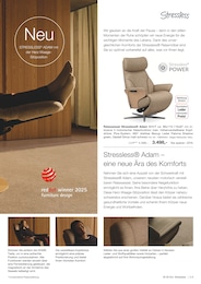 Sessel im Möbel Inhofer Prospekt "EINLEGER STRESSLESS" auf Seite 3