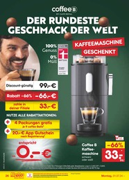 Kaffeevollautomat Angebot im aktuellen Netto Marken-Discount Prospekt auf Seite 32