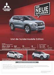 Aktueller Mitsubishi Werkstatt & Auto Prospekt für Oberhausen: Mitsubishi Angebote mit 8} Seiten, 22.03.2025 - 19.04.2025