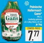 Polnische Hafermast-Gans von KrakauerLand im aktuellen EDEKA Prospekt für 7,77 €