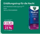 mea - meine apotheke - MediNait Erkältungssirup Angebot im Prospekt MediNait Erkältungssirup bei mea - meine apotheke im Prospekt "" für 19,45 €