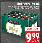 Pils Stubbi im Angebot bei E center in Troisdorf Pils Stubbi Angebote von Bitburger bei E center Troisdorf für 9,99 €