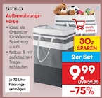 Aktuelles Aufbewahrungskörbe Angebot bei Netto Marken-Discount in Magdeburg ab 9,99 €