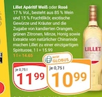 Apéritif Weiß im Angebot bei GLOBUS in Koblenz Apéritif Weiß Angebote von Lillet bei GLOBUS Koblenz für 10,99 €