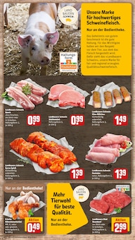 Schweinefleisch im aktuellen REWE Prospekt (Freiburg (Breisgau)) Schweinefleisch im REWE Prospekt "Dein Markt" mit 30 Seiten (Freiburg (Breisgau))