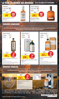 Promotion Whisky Japonais dans le prospectus Intermarché Super, valable du 27/10/2026 au 08/11/2026 Promo Whisky Japonais dans le catalogue Intermarché Super du moment à la page 19