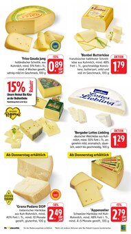 Käse im aktuellen EDEKA Prospekt (Frankfurt (Main)) Käse im EDEKA Prospekt "Aktuelle Angebote" mit 45 Seiten (Frankfurt (Main))