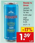 Ready to Drink im Netto Marken-Discount Prospekt Ready to Drink von im aktuellen Netto Marken-Discount Prospekt für 1,39 €