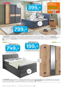 Bett im aktuellen XXXLutz Möbelhäuser Prospekt (Wolfsburg) Bett im XXXLutz Möbelhäuser Prospekt "SOMMERZEIT" mit 12 Seiten (Wolfsburg)