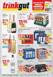 Aktueller Trinkgut Prospekt mit Schnaps, "Aktuelle Angebote", Seite 1