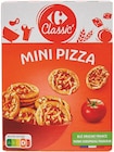 MINI PIZZA - CARREFOUR CLASSIC’ en promo à 0,45 € chez Supermarchés Match MINI PIZZA - CARREFOUR CLASSIC’ dans le catalogue Supermarchés Match