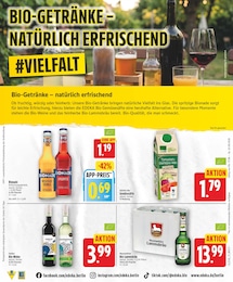Bio Bier Angebot & Preis im aktuellen EDEKA Prospekt Bio Bier Angebot im aktuellen EDEKA Prospekt auf Seite 21