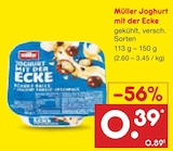 Aktuelles Joghurt mit der Ecke Angebot bei Netto Marken-Discount in Neuss ab 0,39 €