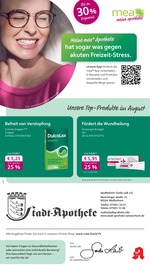 Aktueller mea - meine apotheke Apotheken Prospekt in Weißenhorn und Umgebung, "Unsere August-Angebote" mit 4 Seiten, 01.08.2025 - 31.08.2025