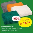 Kuscheldecke XL Angebote bei ROLLER Leipzig für 14,99 €