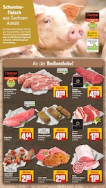 Schweinefleisch im REWE Prospekt in Leipzig Aktueller REWE Prospekt mit Schweinefleisch, "Dein Markt", Seite 10