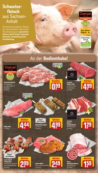Schweinefleisch im aktuellen REWE Prospekt (Leipzig) Schweinefleisch im REWE Prospekt "Dein Markt" mit 33 Seiten (Leipzig)