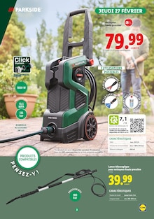 Promo Aspirateur dans le catalogue Lidl du moment à la page 3