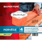 Saumon Fumé De Norvège Maison Delpeyrat en promo chez Auchan Hypermarché Boulogne-Billancourt à 3,99 €