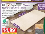 Tapis aspect "fausse fourrure" à Norma dans Art-sur-Meurthe Tapis aspect "fausse fourrure" à Norma dans Art-sur-Meurthe