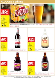 Prix et réduction Desperados dans le prospectus Carrefour en cours Offre Desperados dans le catalogue Carrefour du moment à la page 18