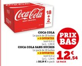 Coca Cola Goût Original - Coca Cola en promo chez Bi1 Besançon à 10,14 €