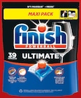 Détergent vaisselle machine Ultimate - FINISH - Super U à Villejuif Détergent vaisselle machine Ultimate - FINISH en promo chez Super U Villejuif à 1,93 €