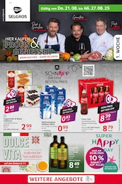 Selgros Prospekt für Neukyhna: "cash & carry", 24 Seiten, 21.08.2025 - 27.08.2025
