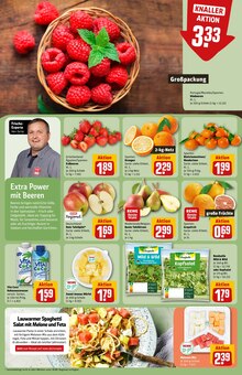 Erdbeeren im aktuellen REWE Prospekt (Braunschweig) Erdbeeren im REWE Prospekt "Dein Markt" mit 40 Seiten (Braunschweig)