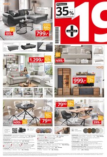 Sofa im XXXLutz Möbelhäuser Prospekt "80 Polstermöbel-Testerinnen und -Tester gesucht!" mit 18 Seiten (Darmstadt)