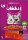 Katzennassnahrung im Portionsbeutel von Whiskas im aktuellen Netto mit dem Scottie Prospekt für 3,99 €