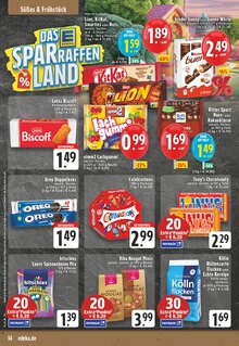 Ritter Sport im EDEKA Prospekt "Aktuelle Angebote" mit 24 Seiten (Essen)