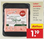 Leberpasteten mit Wildfleisch im aktuellen Netto Marken-Discount Prospekt