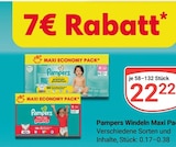 Windeln Maxi Pack im Angebot bei GLOBUS in Völklingen Windeln Maxi Pack Angebote von Pampers bei GLOBUS Völklingen für 22,22 €