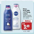Body Milk im Angebot bei famila Nordwest in Lingen Body Milk Angebote von Nivea bei famila Nordwest Lingen für 3,49 €