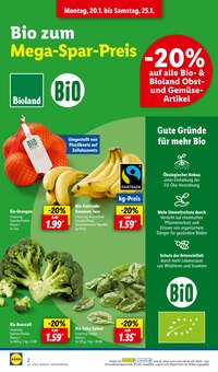 Lidl Prospekt der Woche "LIDL LOHNT SICH" Seite 2, 20.01.2025 bis 25.01.2025 für Friedland Aktueller Lidl Prospekt "LIDL LOHNT SICH" Seite 2 von 58 Seiten für Friedland