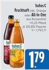 Orange im E xpress Prospekt Orange von hohes C im aktuellen E xpress Prospekt für 1,79 €