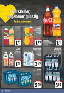 Coca Cola im EDEKA Prospekt "Aktuelle Angebote" mit 24 Seiten (Kamp-Lintfort)