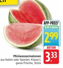 EDEKA - Miniwassermelonen Angebot im Prospekt Miniwassermelonen bei EDEKA im Prospekt "" für 2,99 €