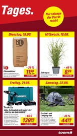 Camping im toom Baumarkt Prospekt in Viersen Aktueller toom Baumarkt Prospekt mit Camping, "Respekt, wer's selber macht.", Seite 17