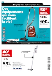 Aspirateur Sans Sac Angebote im Prospekt "LES BEAUX JOURS CONNECTÉS À VOS ENVIES !" von Carrefour Market Aspirateur Sans Sac Angebote im Prospekt "LES BEAUX JOURS CONNECTÉS À VOS ENVIES !" von Carrefour Market auf Seite 8