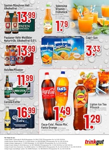 Coca Cola im Trinkgut Prospekt "Aktuelle Angebote" mit 8 Seiten (Bad Homburg (Höhe))