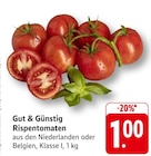 EDEKA Silberhälden - Rispentomaten Angebot im Prospekt Rispentomaten bei EDEKA im Silberhälden Prospekt für 1,00 €