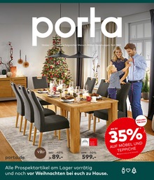 porta Möbel Prospekt für Porta Westfalica: BIS ZU 35% AUF MÖBEL UND TEPPICHE, 8 Seiten, 28.11.2022 - 03.12.2022