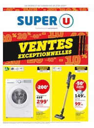 Prospectus Super U, "Super U" à Rombas et alentours, 4 pages, 17/06/2025 - 29/06/2025 Catalogue Super U "Super U" à Rombas et alentours, 4 pages, 17/06/2025 - 29/06/2025