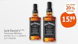 Aktuelles Tennessee Whiskey Angebot bei tegut in Aschaffenburg ab 15,99 €