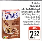 Vitalis Müsli oder Paula Müslispaß bei nah und gut im Mittweida Prospekt für 2,22 €